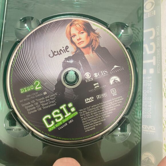 CSI Crime Scene Investigation The Complete First Season DVD 6 Disk Set - Picture 13 of 16
